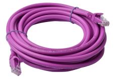 8Ware CAT6A Cable 5m - Purple Color RJ45 Ethernet Network LAN UTP Patch Cord Sna image 0