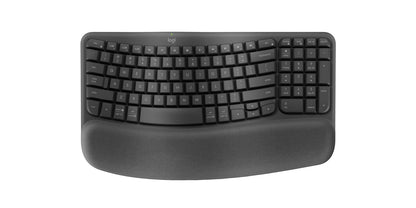 Logitech Ergo Series Wave Keys Wireless Ergonomic Keyboard (Graphite) image 0