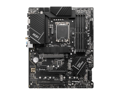 MSI PRO Z790-P WIFI Intel LGA 1700 ATX  Motherboard, 4x DDR5 128GB, 1x PCI-E x 1 image 1