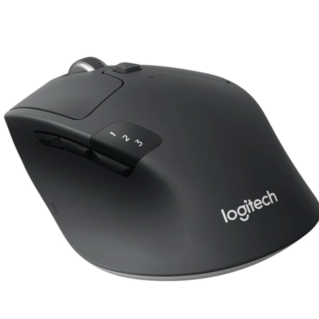 Logitech M720 Triathlon Multi-Device Wireless Bluetooth Mouse with Flow Cross-Co image 2