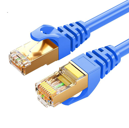 8Ware CAT7 Cable 3m - Blue Color RJ45 Ethernet Network LAN UTP Patch Cord Snagle image 0
