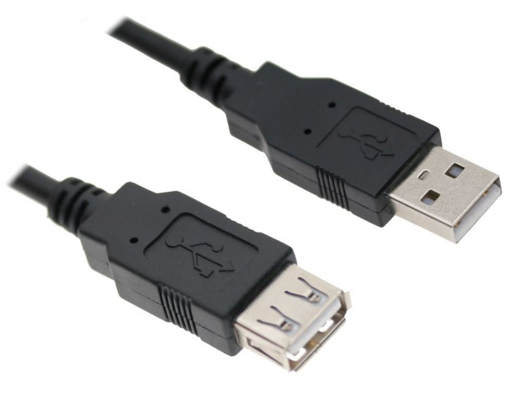 Astrotek USB 2.0 Extension Cable 30cm - Type A Male to Type A Female RoHS image 0