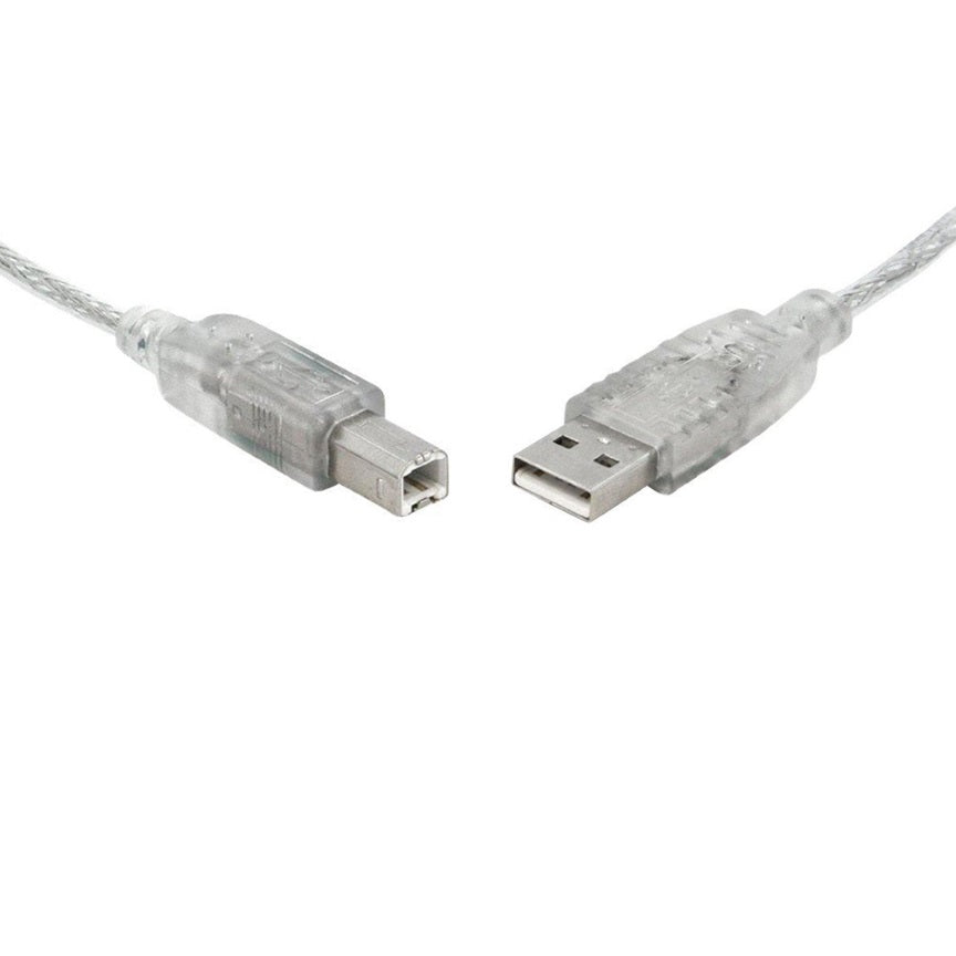 8Ware USB 2.0 Cable 2m Type A to B Male to Male Printer Cable for HP Canon Dell image 0