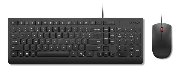 Lenovo Universal USB Keyboard Mouse Combo – Adjustable Tilt Leg Spill Resistan image 1