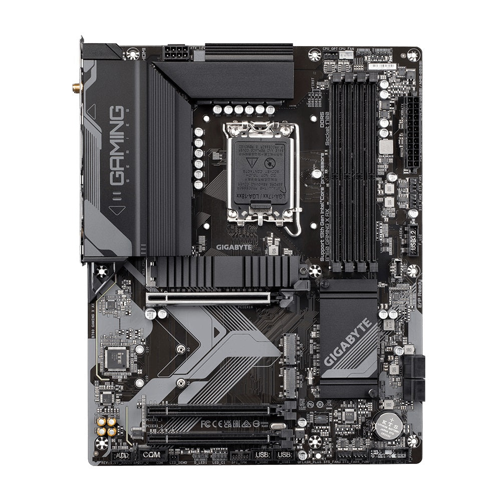 Gigabyte B760 Gaming X AX Intel LGA 1700 ATX Motherboard, 4x DDR5 ~128GB, 3x PCI image 1