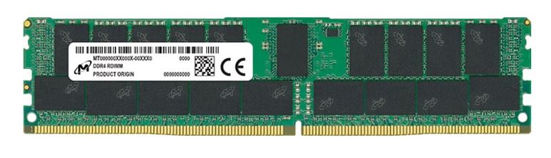 Micron 32GB (1x32GB) DDR4 RDIMM 3200MHz CL22 2Rx4 ECC Registered Server Memory 3 image 0