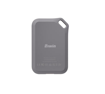 BIWIN BIW-PR2000-1TB Amber PR2000 Grey Portable SSD with IP67 R/W up to  2000mb/s / 1800mb/s BAPR20001TB-RGB -1TB
