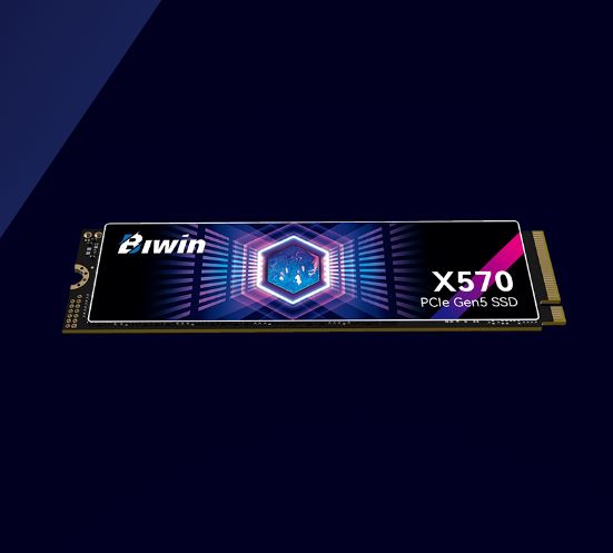 BIWIN BX570NN02TB-RGX Black Opal X570 SSD PCIe Gen5×4, NVMe 2  2280 Up to 14500