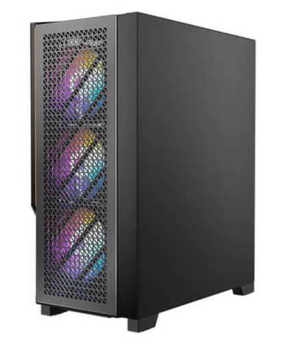 Antec P20C ARGB, ATX, E-ATX, High Airflow, USB-C, Cable management, 4x HDD/SSD , 375mm GPU, 170mm CPU, 3x ARGB PWM 12CM,Fan Control, Case (LS)