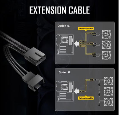 Antec Storm 120mm T3 PWM FDB 3 Pack. High Airflow 80.47 CFM, Air Pressure 2.7, Noise Level 36.99. Woven Cable, PMW Daisy Chain case fan 3 Yrs Warranty