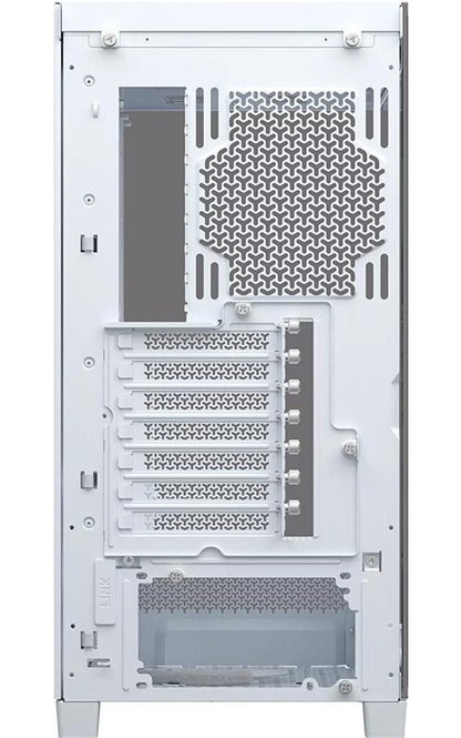 Corsair FRAME 4500X RS-R ARGB Panoramic Glass Mid-Tower PC Case White: 460mm GPU, 185mm CPU cooler, ARGB, USB 3.1, E-ATX support, smart cable routing