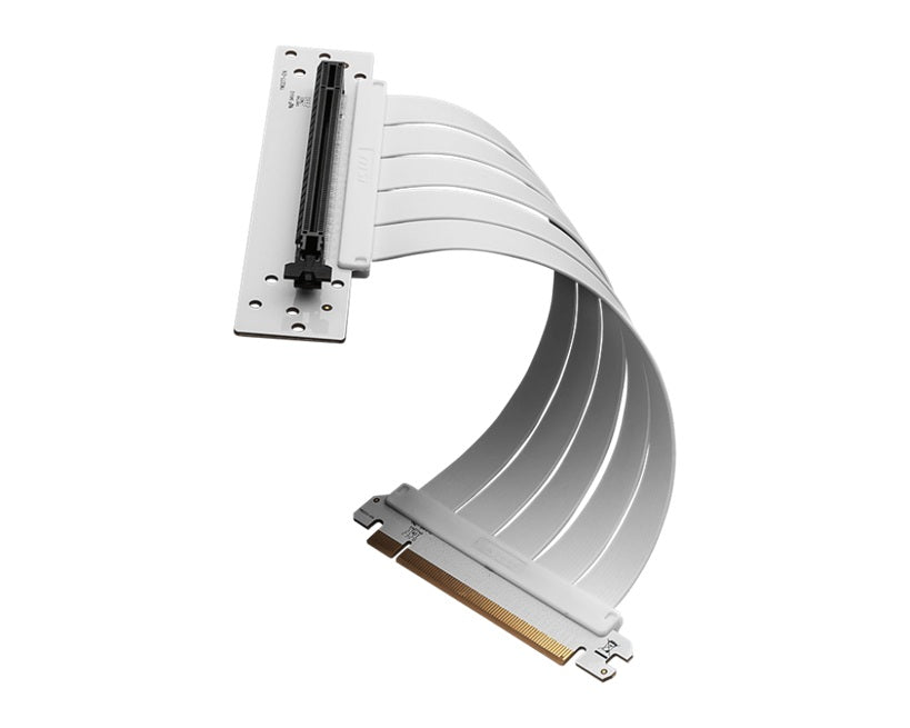 MSI MPG PCI-E 4.0 X16 RISER CABLE 180mm-White Supports ATX / M-ATX / Mini ITX, 2