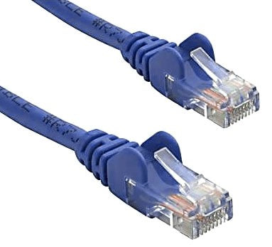 8ware CAT5e Cable 25cm / 0.25m - Blue Color Premium RJ45 Ethernet Network LAN UT