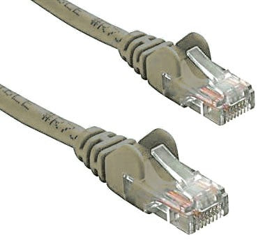 8ware CAT5e Cable 50cm / 0.5m - Grey Color Premium RJ45 Ethernet Network LAN UTP