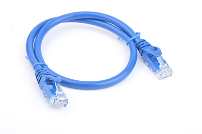 8Ware CAT6A Cable 0.25m (25cm) - Blue Color RJ45 Ethernet Network LAN UTP Patch