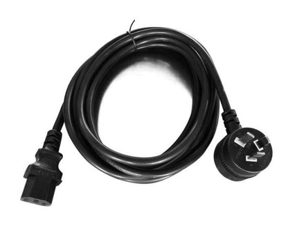 8Ware AU Power Cable 3m - Male Wall 240v PC to Female Power Socket 3pin to IEC 3
