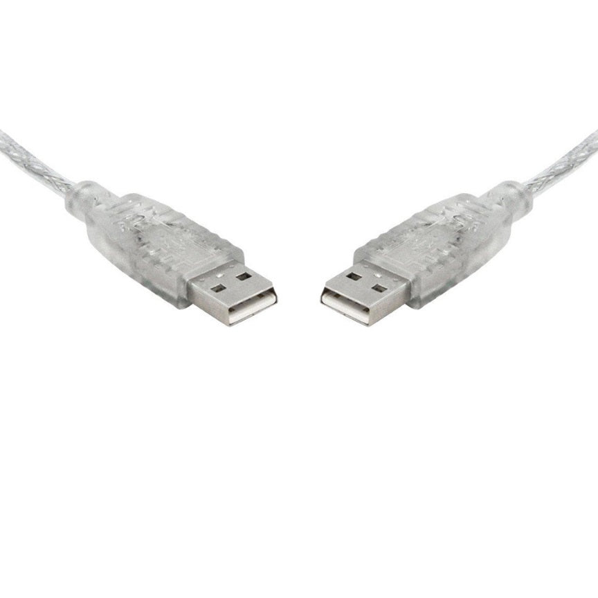 8Ware 5m USB 2.0 Cable - Type A to Type A Male to Male High Speed Data Transfer