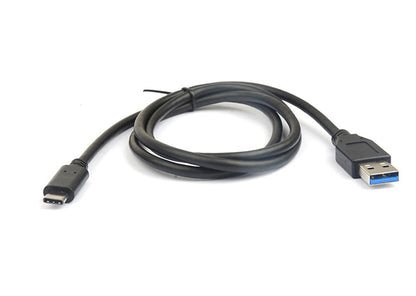 8Ware USB 3.1 Cable 1m Type-C to A Male to Male Black 10Gbps