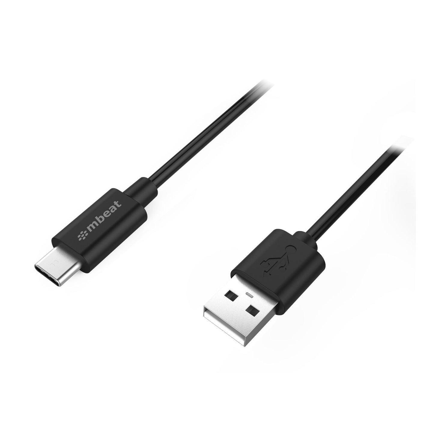 mbeatÂ® Prime 2m USB-C To USB Type-A 2.0 Charge And Sync Cable - High Quality/480Mbps/Fast Charging for Macbook Pro Google Chrome Samsung Galaxy H
