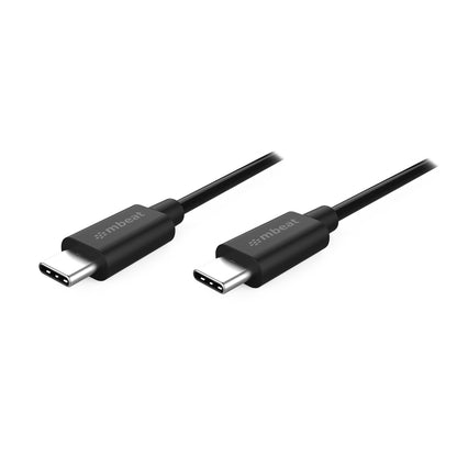 mbeat® Prime 2m USB-C to USB-C 2.0 Charge And Sync Cable High Quality/Fast Char