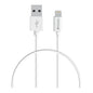 Verbatim Charge & Sync Lightning Cable 50cm - White--Lightning to USB A