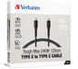 Verbatim Cable 240W USB-C to USB-C 120CM, PD 3.1 and QC 3.0 and 4.0 Premium Cable