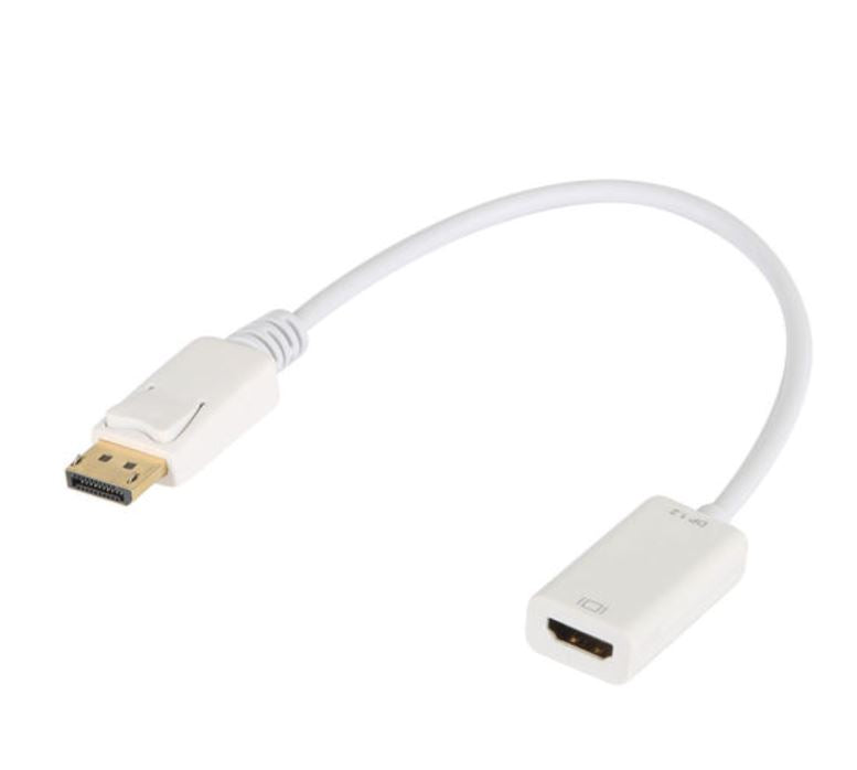 8ware DisplayPort DP to HDMI Male to Female Adapter Cable High-resolution suppor