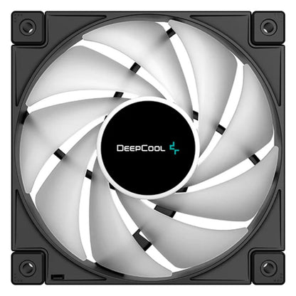 DeepCool FC120 Cooling Fan, 120mm Performance RGB PWM, Cable Management With Dasiy Chainable Cable, RGB Power Interconnect, Reduce Cable Clutter