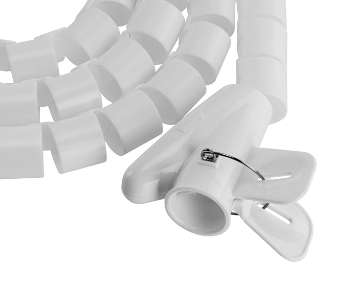 Brateck 20mm/0.79' Diameter Coiled Tube Cable Sleeve  Material Polyethylene(PE)