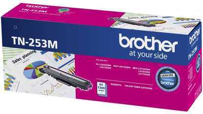 Brother TN-253M Magenta Toner Cartridge to Suit -  HL-3230CDW/3270CDW/DCP-L3015C