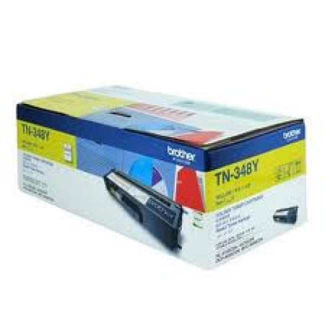 Brother TN-348Y Colour Laser Toner - Super Hight Yield Yellow- HL-4150CDN/4570CD