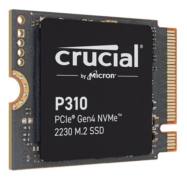 Crucial P310 1TB M.2 2230 NVMe SSD 7100/6000 MB/s 1M IOPS 220TBW 2M MTTF for MS