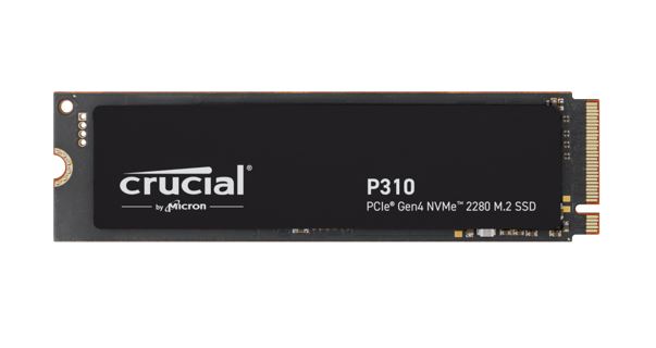 Crucial P310 4TB Gen4 2280 NVMe SSD 7100/6000 MB/s R/W 800TBW 1000K/1000K IOPS 1