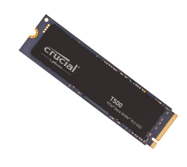 Crucial T500 2TB Gen4 NVMe SSD - 7400/7000 MB/s R/W 1200TBW 1440K IOPs 1.5M hrs