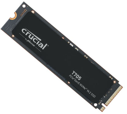 Crucial T705 2TB Gen5 NVMe SSD - 14500/12700 MB/s R/W 1200TBW 1550K IOPs 1.5M hr