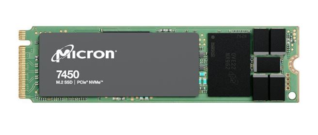 Micron 7450 Pro 480GB Gen4 NVMe Enterprise SSD 2280 M.2 5000/700 MB/s R/W 280K/4
