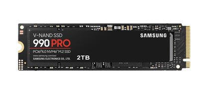 Samsung 990 Pro 2TB Gen4 NVMe SSD 7450MB/s 6900MB/s R/W 1550K/1200K IOPS 600TBW