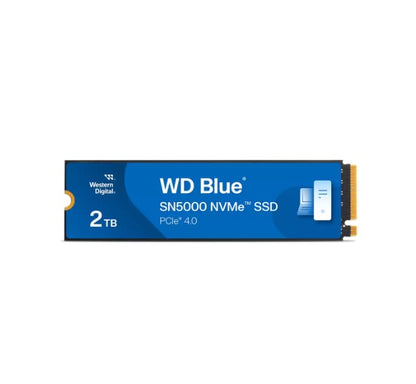 Western Digital WD Blue SN5000 NVMe™ 2TB SSD M.2 2280, 5,150MB/s R 4,850MB/s W