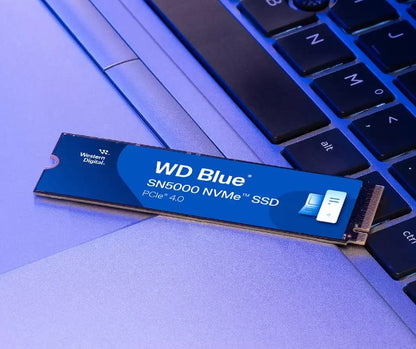 Western Digital WD Blue SN5000 NVMe™ 2TB SSD M.2 2280, 5,150MB/s R 4,850MB/s W