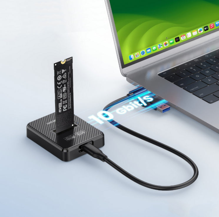 Simplecom SD511 M.2 SSD Docking Station NVMe and SATA Dual Protocol USB 3.2 Gen