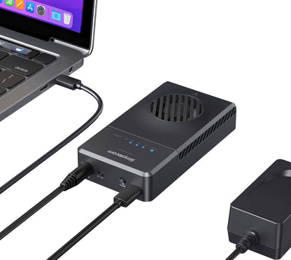 Simplecom SD560 Dual Bay NVMe M.2 SSD Enclosure Offline Clone Docking Station US