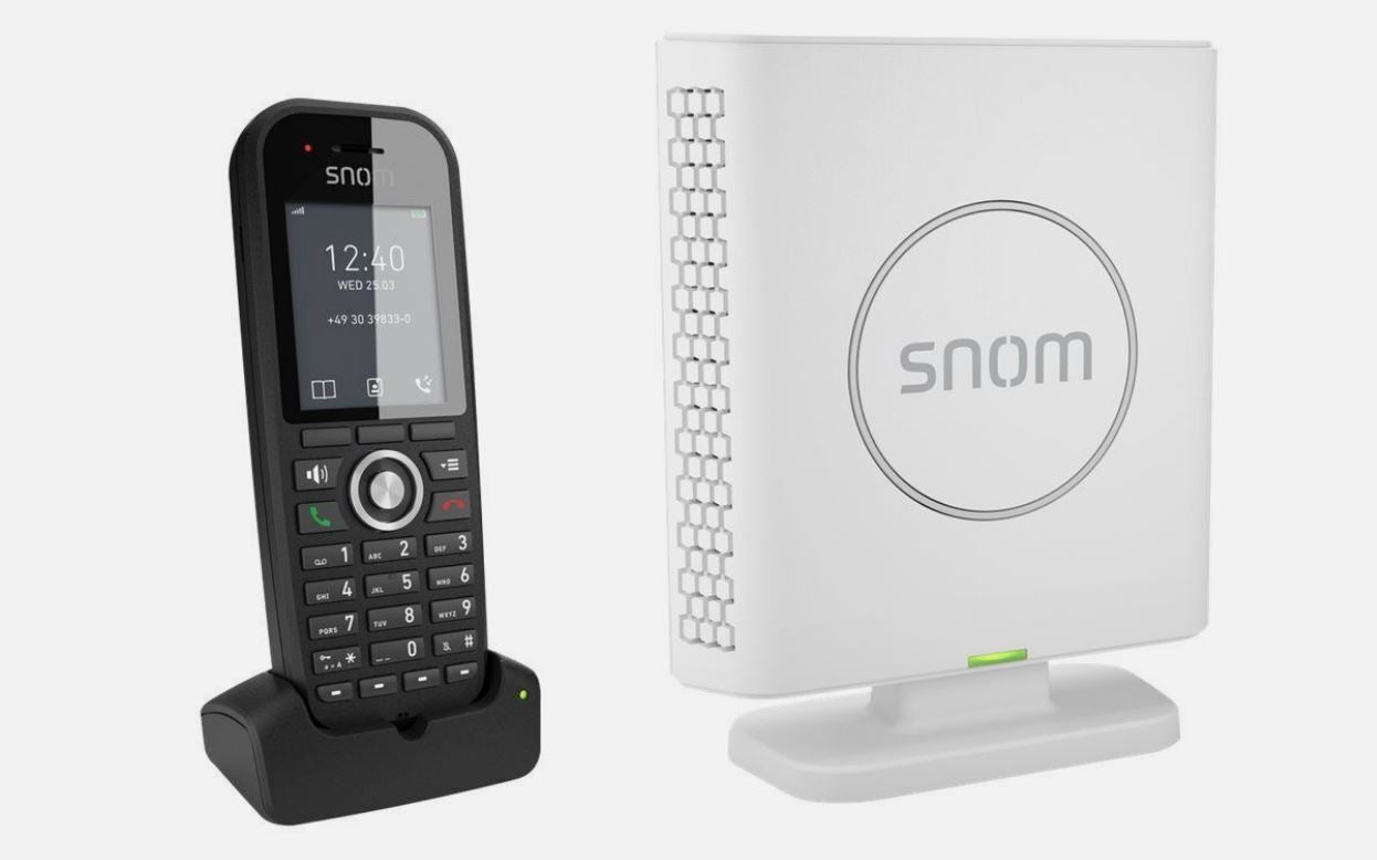 SNOM M430 bundle EU, M30 & M400, PoE, Single Cell, Backlit Keyboard, Long Standby Time, Security (TLS & SRTP),  For PSU Use IPS-4661-AU