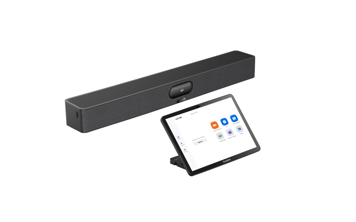 Yealink Meeting Bar A25-031, Microsoft Teams & Zoom Rooms on Android,151Â° Triple-lens System,Noise-free,AI-powered,One-cable Solution, Includes CTP25