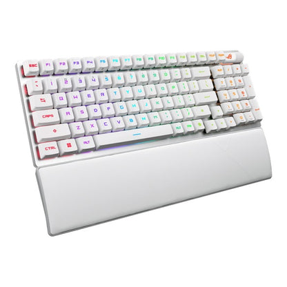 ASUS ROG Strix Scope II 96 RX Wireless Keyboard - White, USB-C / BT 5.1 / 2.4GHz,  RGB Per-Key, NKRO,  8000Hz,  2m Cable, AURA Sync
