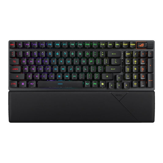 ASUS ROG Strix Scope II 96 RX Wireless Keyboard- Black, USB-C / BT 5.1 / 2.4GHz,  RGB Per-Key, NKRO,  8000Hz,  2m Cable, AURA Sync