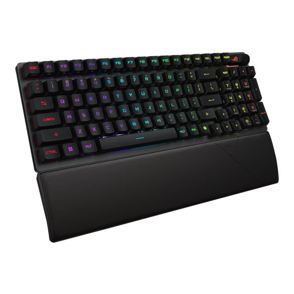 ASUS ROG Strix Scope II 96 RX Wireless Keyboard- Black, USB-C / BT 5.1 / 2.4GHz,  RGB Per-Key, NKRO,  8000Hz,  2m Cable, AURA Sync
