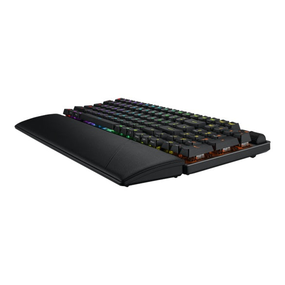 ASUS ROG Strix Scope II 96 RX Wireless Keyboard- Black, USB-C / BT 5.1 / 2.4GHz,  RGB Per-Key, NKRO,  8000Hz,  2m Cable, AURA Sync