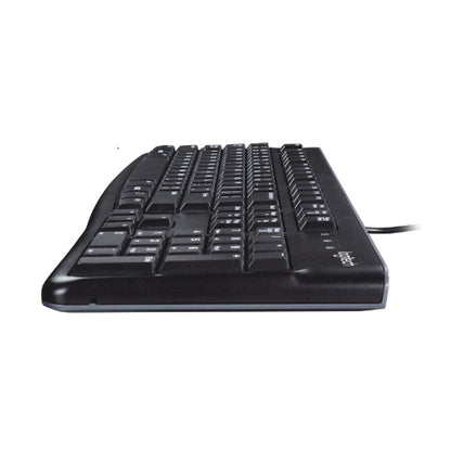 Logitech K120 Wired Keyboard Quiet typing Spill-resistant Durable keys Thin prof