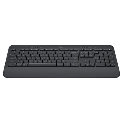 Logitech Signature K650 Comfort Full-Size Wireless Keyboard with Wrist Rest Grap