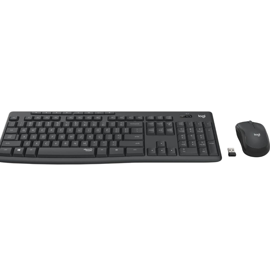 Logitech MK295 WIRELESS SILENT  KEYBOARD AND MOUSE COMBO, 2.4GHZ USB RECEIVER - 1YR WTY